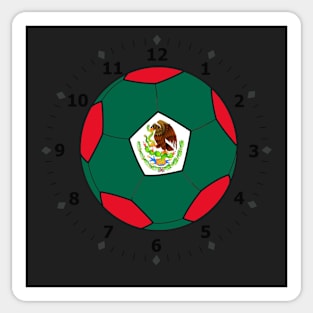 mexican flag watch Sticker